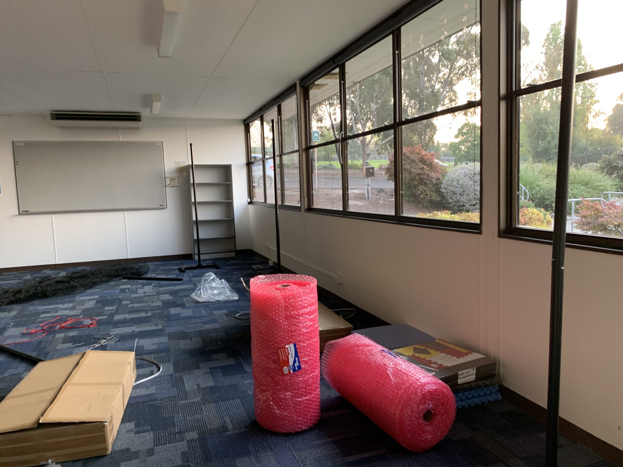 Lab workbench — electronics