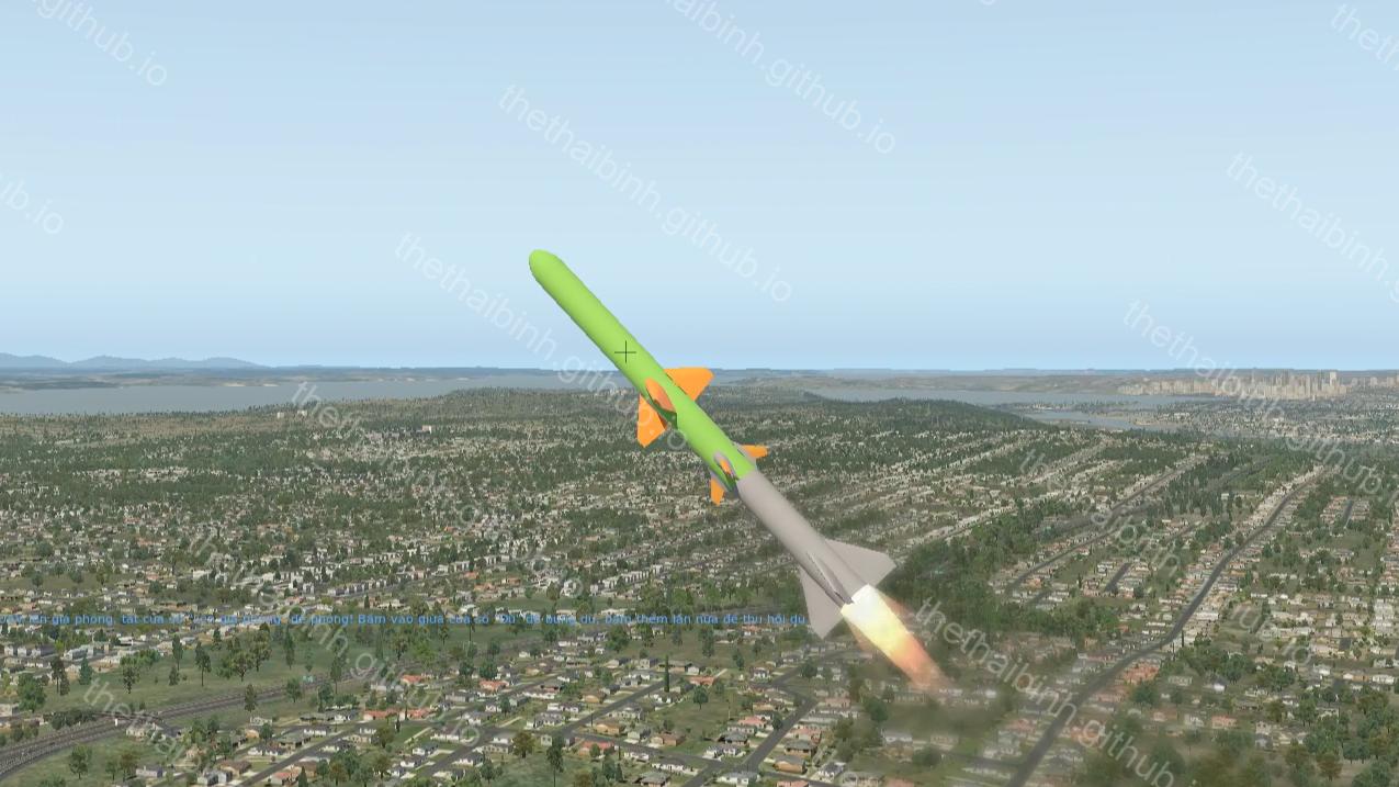Cruise Missile Modelling & Simulation Flight Test